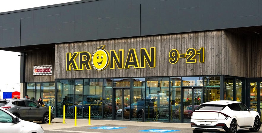 Krónan has location all around Iceland