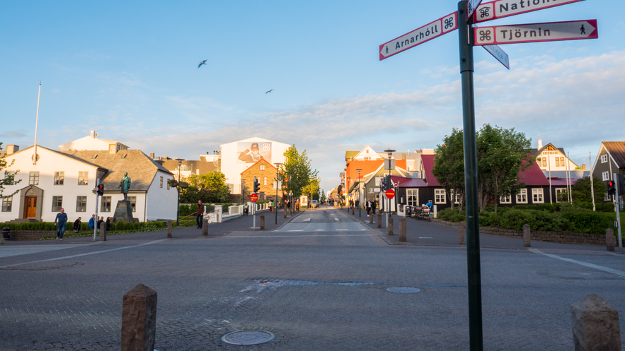 The weather tends to be surprisingly mild in Reykjavik