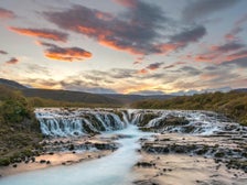 Bruarfoss Waterfall