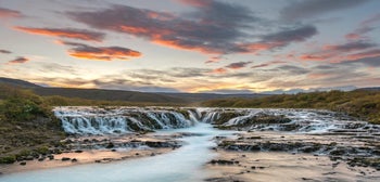 Bruarfoss Waterfall