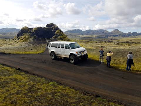 Super Jeep-tur till Fjadrargljufur-kanjonen och Lakagigar-kratrarna från Kirkjubaejarklaustur