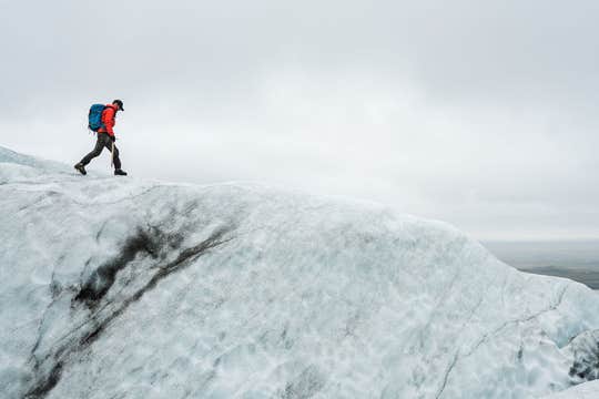 Small-Group 6-Hour Ice Caving and Glacier Hiking Tour with a Super Jeep Ride from Jokulsarlon