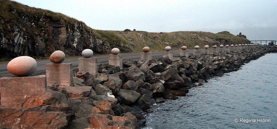 The eggs at Gleðivík bay in Djúpavogur