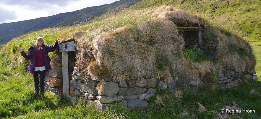 Turf houses of Hjarðarhagi farm