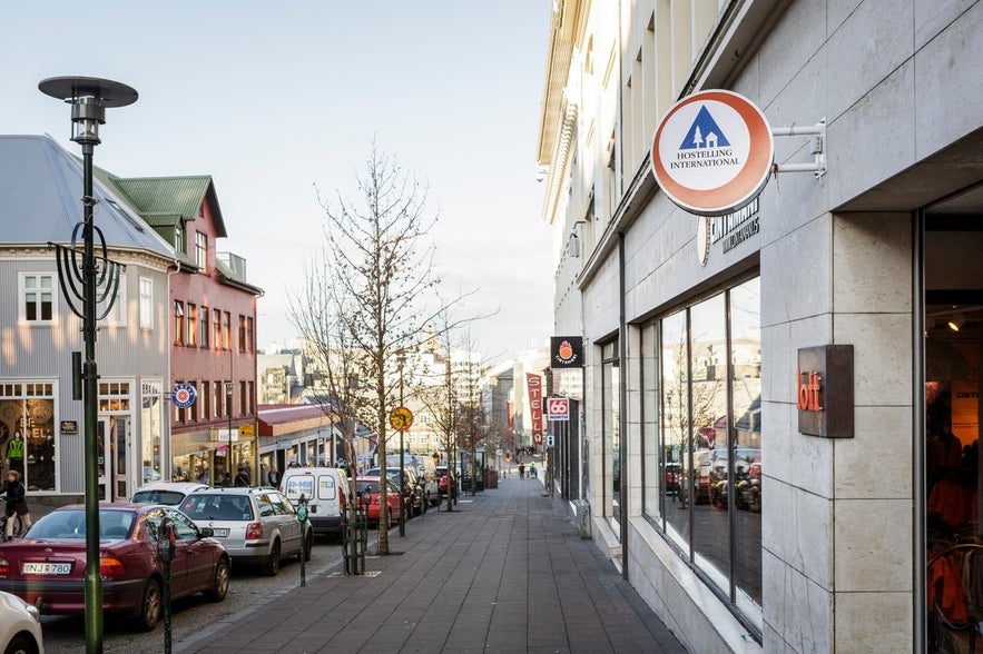 Loft Hostel is a budged friendly hostel in Laugavegur Iceland