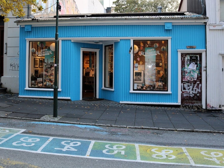 You can find fun prints, puzzles, and cute items at Hjarta Reykjavikur