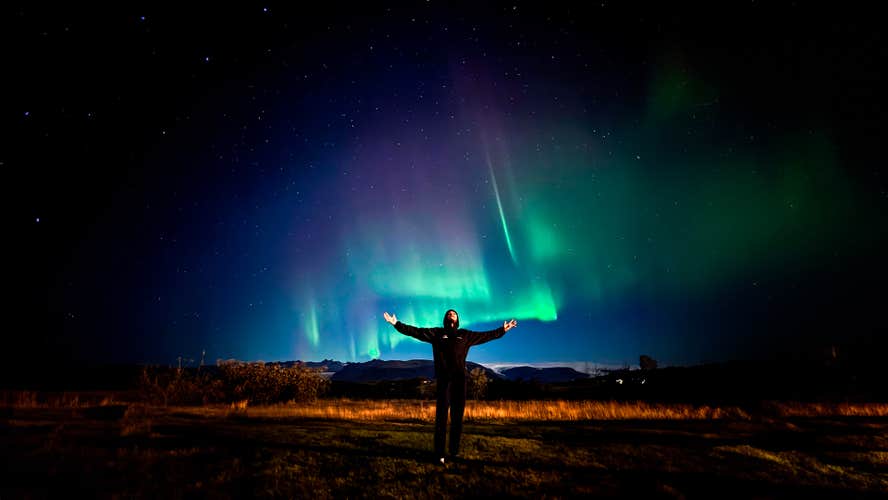 Seeing the northern lights for the very first time is a memory of a lifetime.