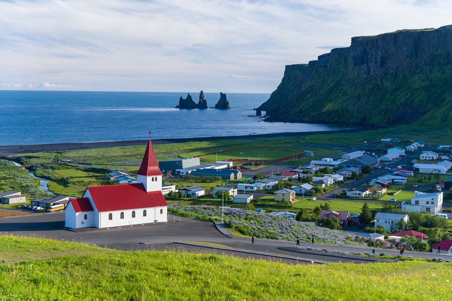 Vik is a beautiful village in Iceland's South Coast