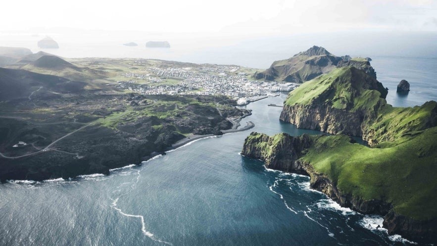 The Westman Islands are amazing for whale watching.