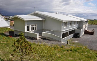 The Vik Inn in South Iceland is housed in a cozy building.