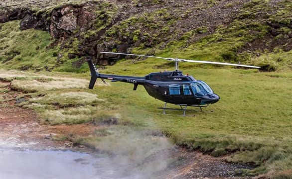 Spectaculaire Vol en Hélicoptère de 2 heures au-dessus de la Terre de Feu et de Glace depuis Reykjavik