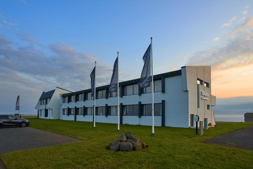 Berjaya Höfn Hotel, one of the top places to stay in Höfn with views of mountains and coastline.