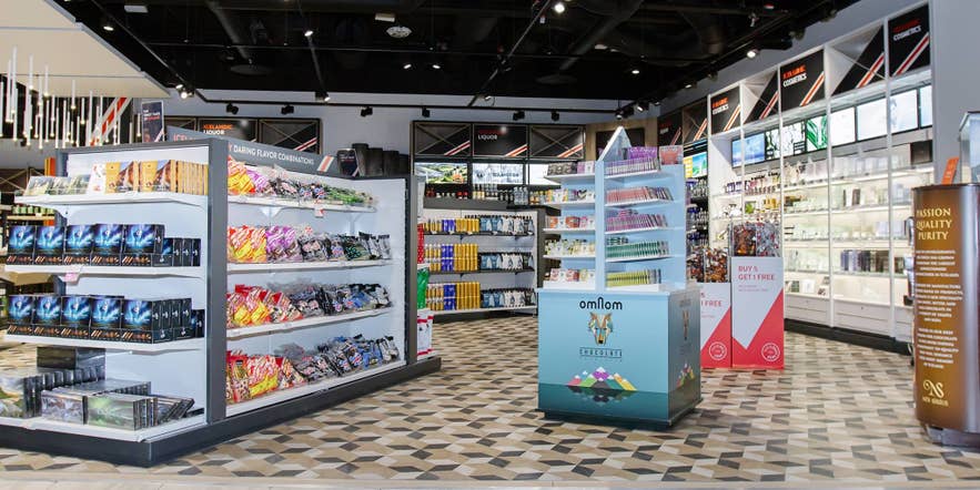 Trova prodotti islandesi nel duty-free dell'Aeroporto di Keflavik