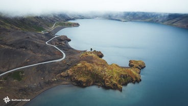 Lake Kleifarvatn is a captivating sight to behold.