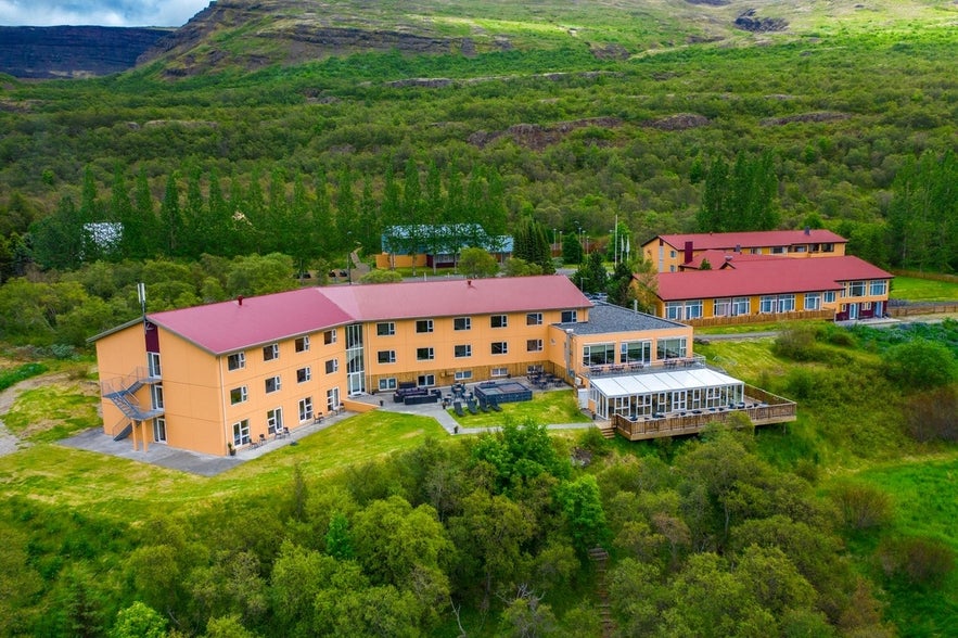 Hotel Hallormsstadur is located inside Iceland's largest forest