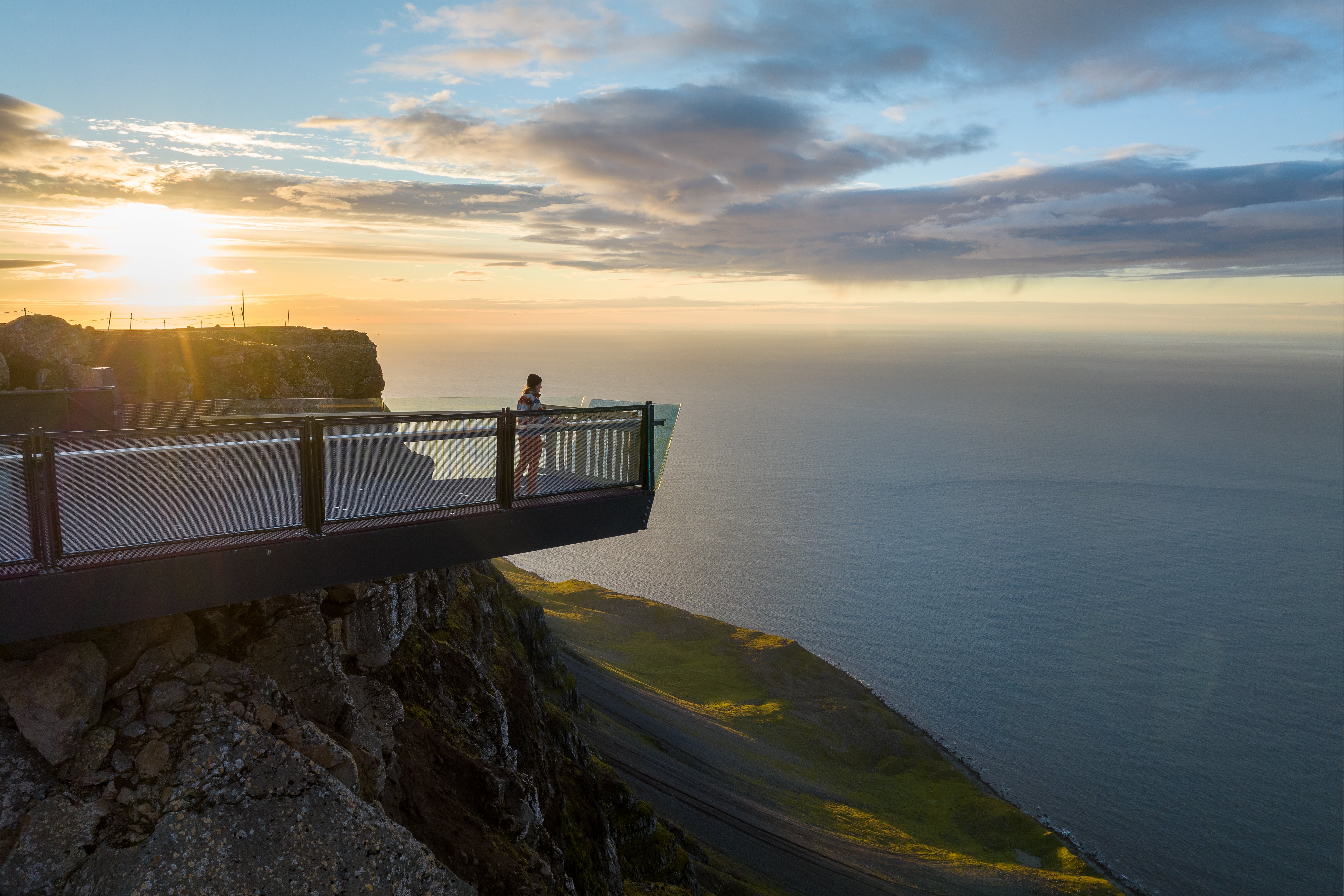 The views from the Bolafjall sky walk are nothing short of breathtaking.