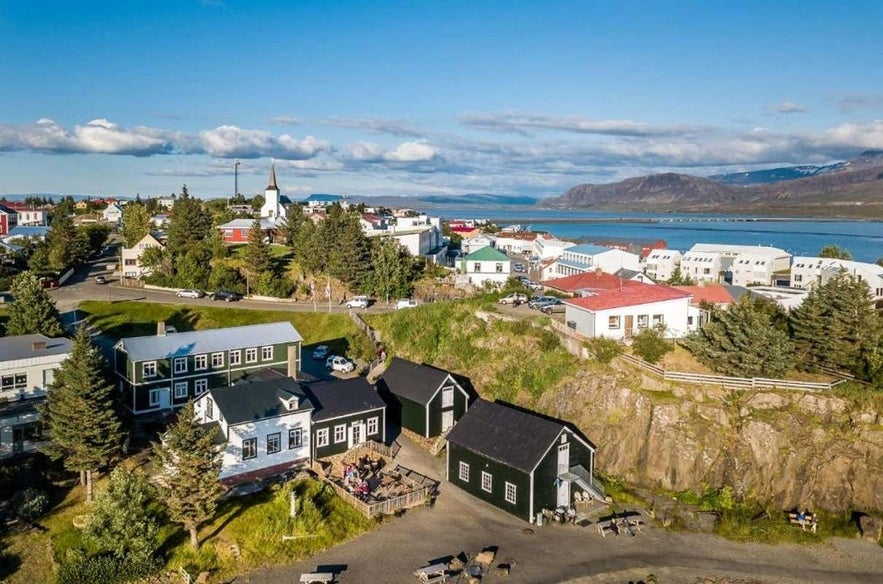 Englendingavik is a beautiful guesthouse in Borgarnes Iceland