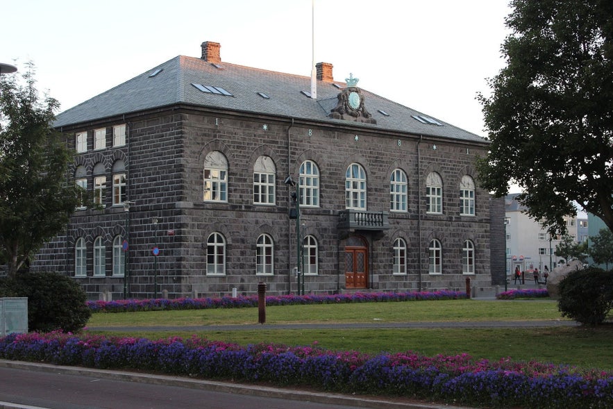 Parliament House in Reykjavik