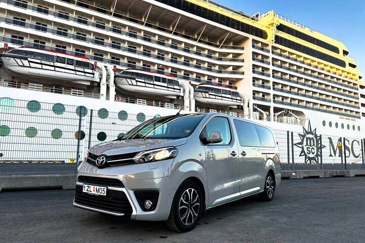 A comfortable private vehicle will take you to Iceland's South Coast.