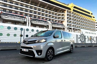 A comfortable private vehicle will take you to Iceland's South Coast.