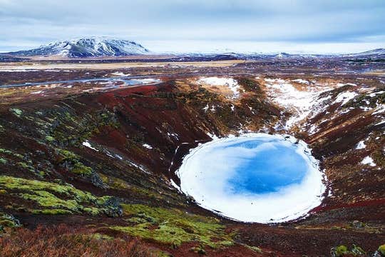 Christmas 8-Hour Golden Circle Tour and Meeting Santa with Transfer from Reykjavik