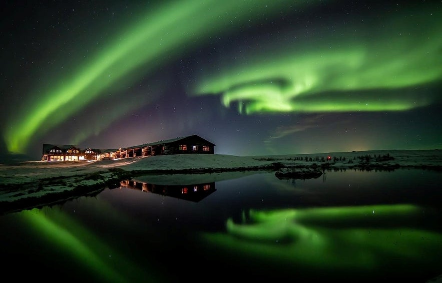 Hotel Ranga in Iceland has a special northern lights service