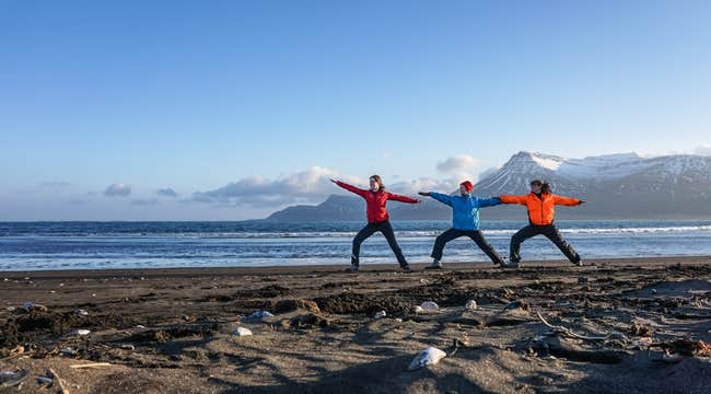 Yoga Hiking Tour in Eastfjords from Breiddalsvik