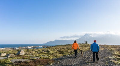 The hike along the trails of Breiddalsvik is one way of reconnecting with nature.