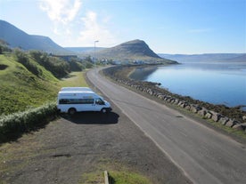 This bus transfer with sightseeing in the Westfjords will take you from Brjanslaekur to Isafjordur.