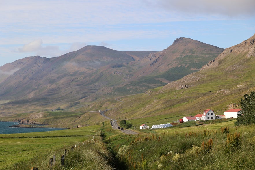 Dalvik is on Trollaskagi in Iceland