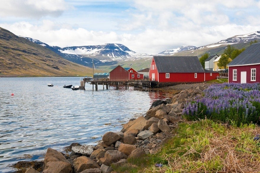 Eskifjordur offers a peaceful atmosphere