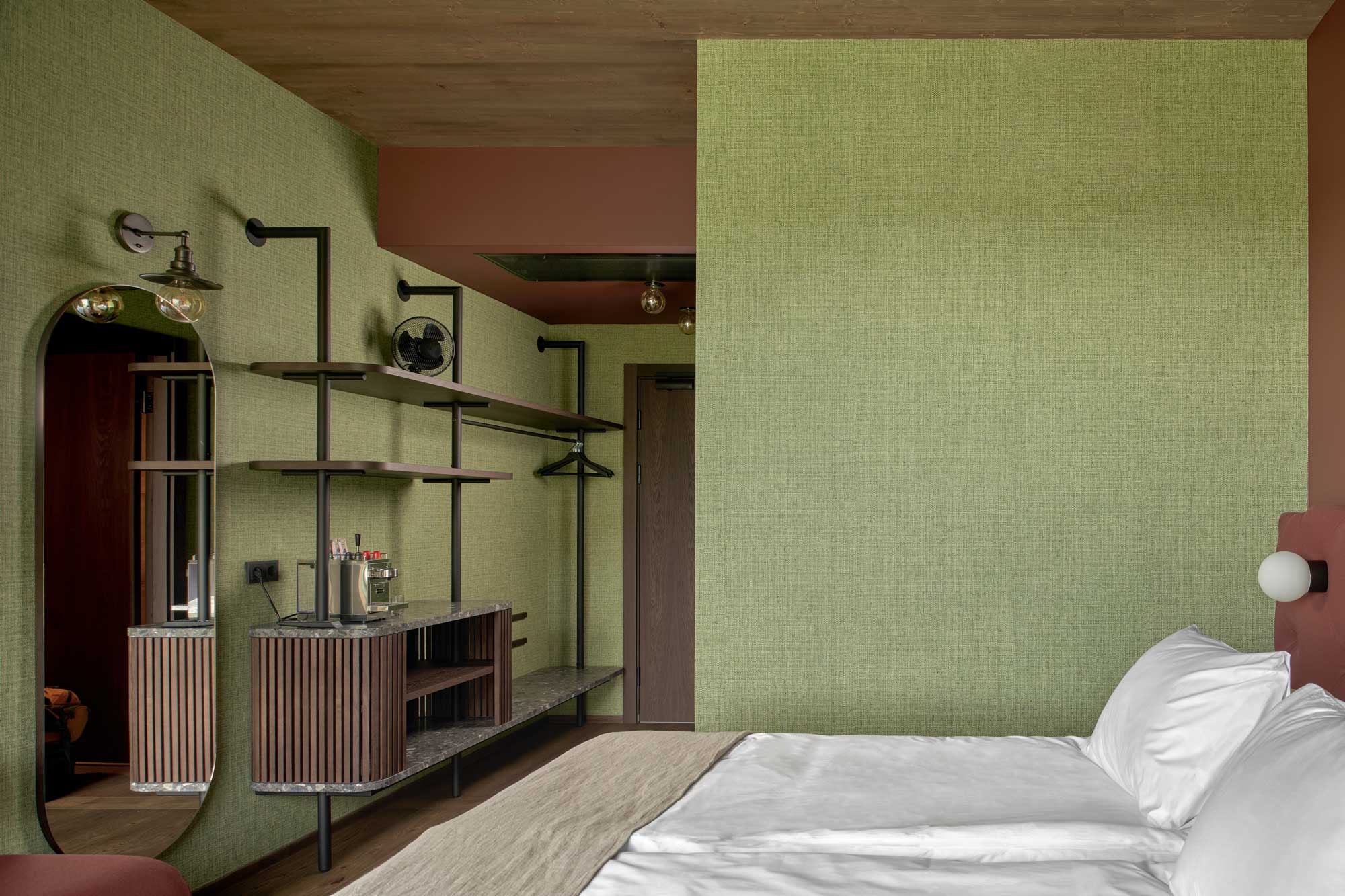 Hotel Jokulsarlon features spacious rooms with comfortable beds.