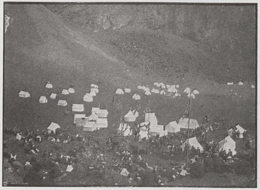 Þjóðhátíð festival has been celebrated for over 100 years in the Westman Islands