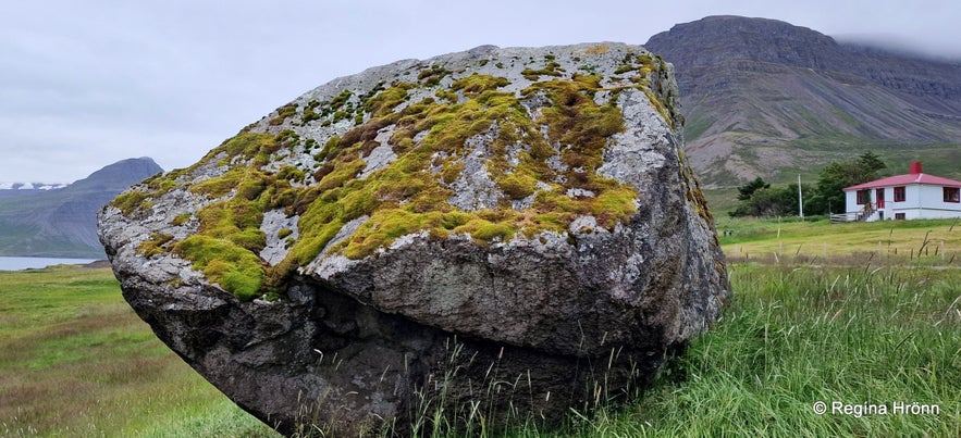 Dvergasteinn - the Rock of the Dwarfs in Álftafjörður in the Westfjords of Iceland