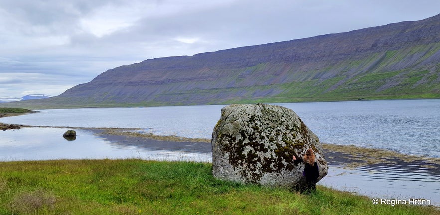 Dvergasteinn - the Rock of the Dwarfs in Álftafjörður in the Westfjords of Iceland