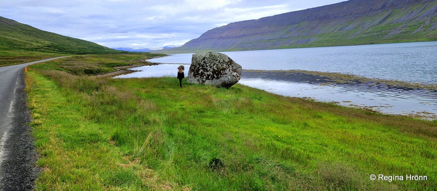 Dvergasteinn - the Rock of the Dwarfs in Álftafjörður in the Westfjords of Iceland