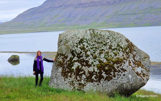 Dvergasteinn - the Rock of the Dwarfs in Álftafjörður in the Westfjords of Iceland