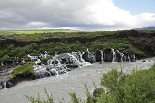 Aside from its beauty, the Barnafoss waterfall is known for its rich folklore.