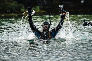 Snorkeling in Silfra Fissure From Thingvellir National Park