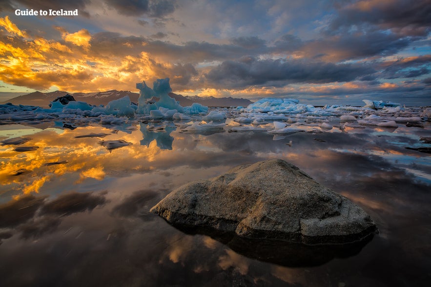 Jokulsarlon glacier lagoon is a truly breathtaking place to visit in Iceland