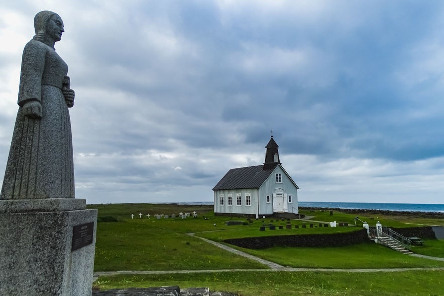 Strandarkirkja church in southwest Iceland