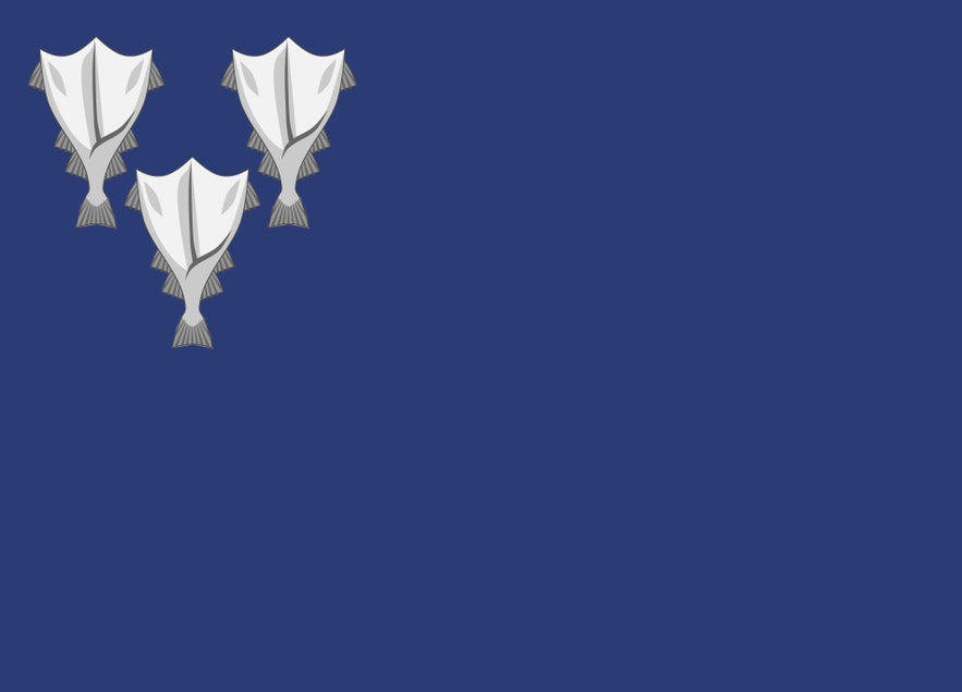 The flag of Iceland during the short reign of Jørgen Jørgensen