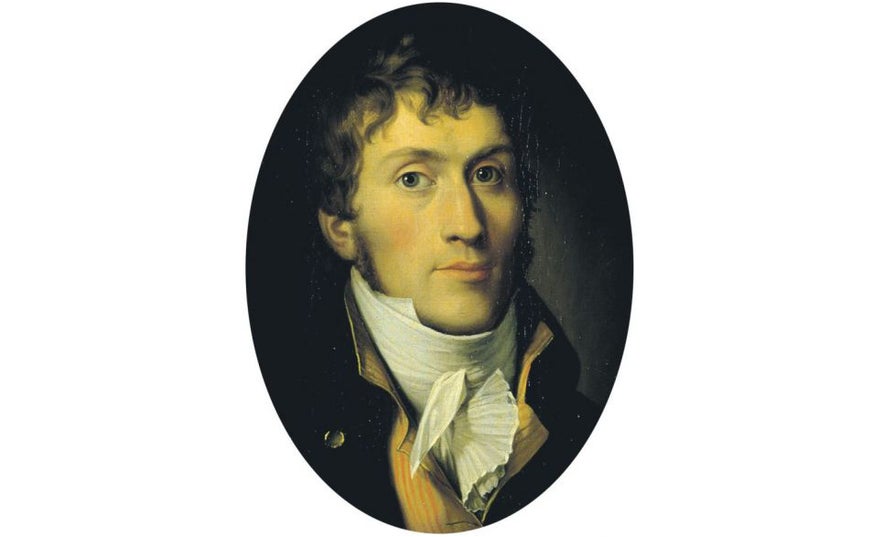 A portrait of J&oslash;rgen J&oslash;rgensen