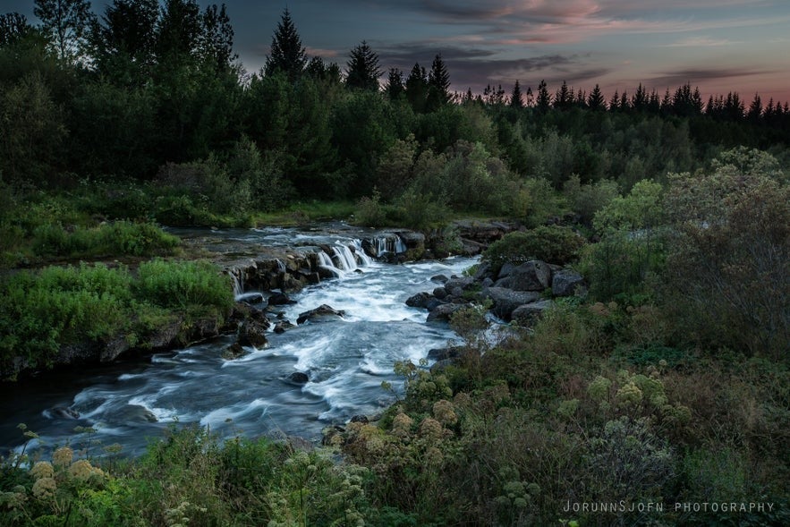 Ellidaardalur valley is a popular recreation area in Reykjavik