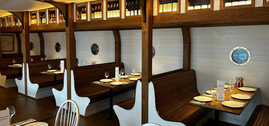 Mar Seafood以其迷人的装饰而闻名 Mar Seafood以其迷人的装饰而闻名