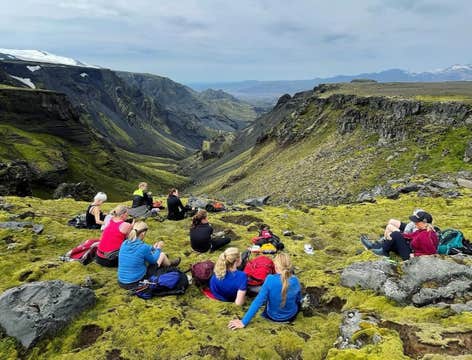 Women-Focused 3-Day Thorsmork Hiking Tour with Meals and Mountain Huts