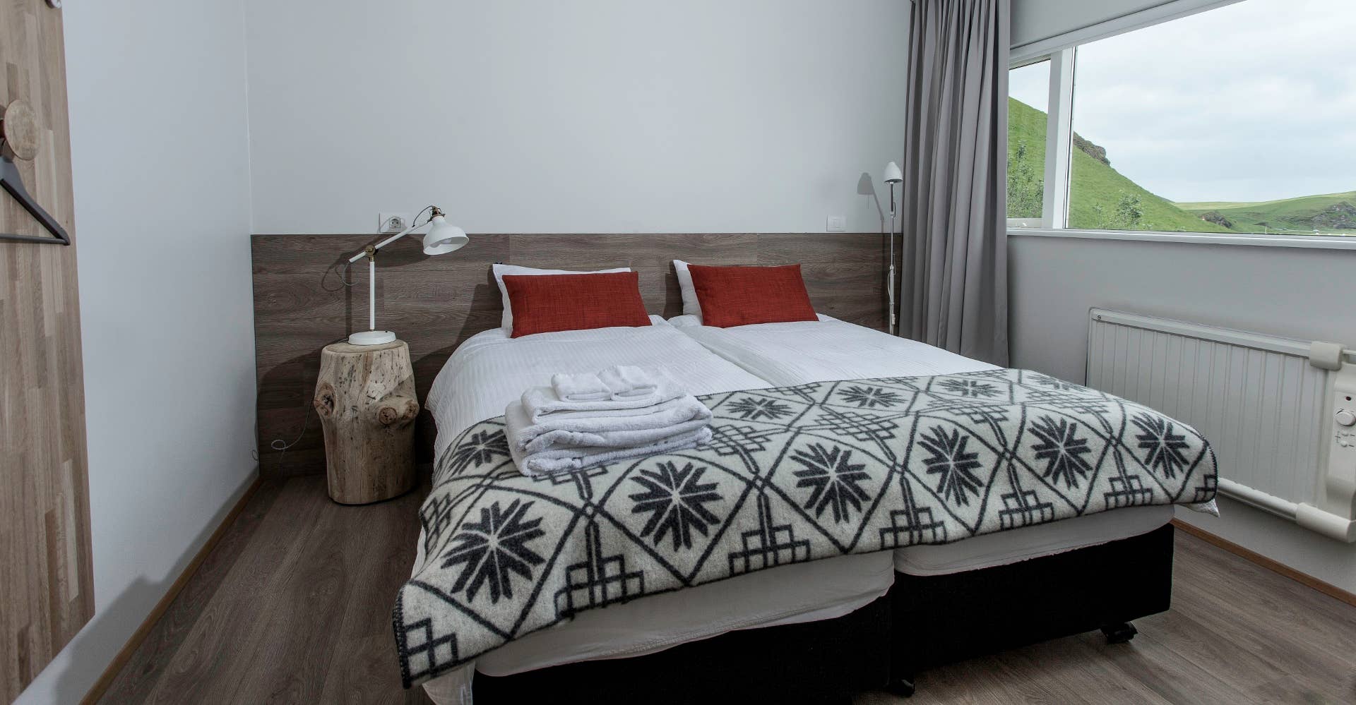 The Farmhouse Lodge has cosy, comfortable rooms.