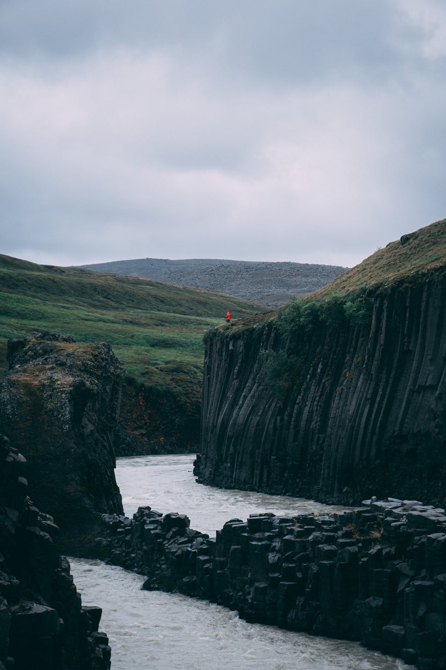 The majestic Stuðlagil Canyon in East Iceland