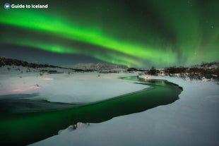 Perfekt 10-dagers nordlys-vinterpakke til Island med isgrotter