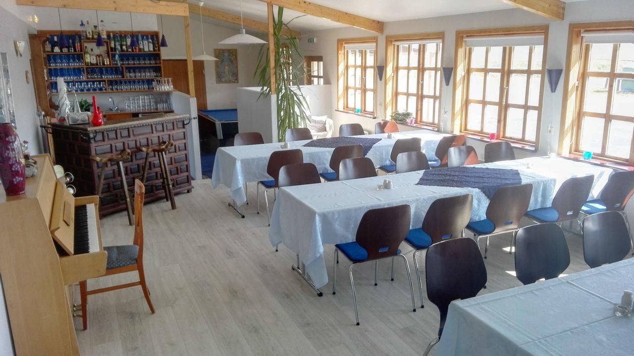 Hotel Stadarborg has a charming restaurant on site.
